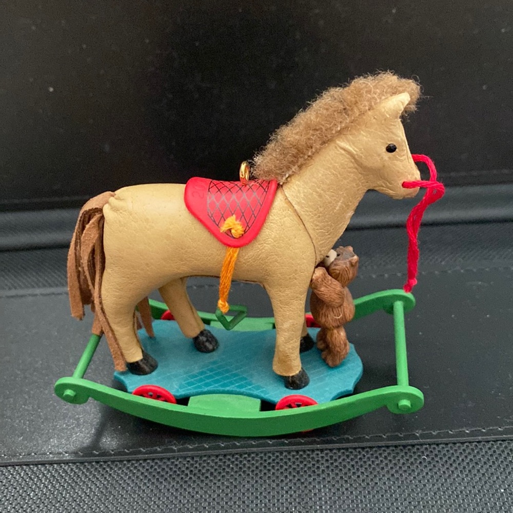 A pony for Christmas hallmark collector’s series ornament